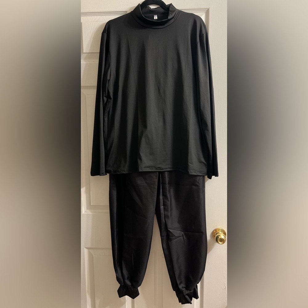 Cosplay Costume Black Shirt & Cropped Pants - Originally Part Of Trigun Costume